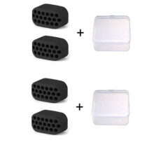 INF Jawline Exerciser 4 Pieces Black