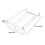 Hängender Weinglashalter Stemware Storage Hanger Rack Sparen Sie Platz Metall Organizer 2