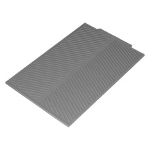 Drainable Wärmedämmung Pad Silikon Tisch Tischset Topf Schüssel Schüssel Matte Küche GadgetsGray
