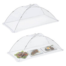 2er-Pack Jumbo-Abdeckzelt für Lebensmittel, extra groß (115,4 x 50,8 cm) – AM