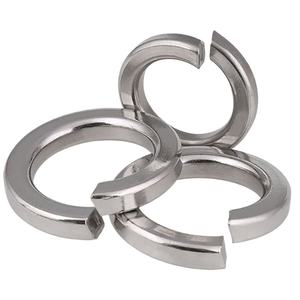 Flat Washers M1.6 M2 M2.5 M3 M4 M5 M6 M8 M10-M30 Stainless Steel, Corrosion Resistant, Inner Diameter M2.5 (100Pcs) 6447073840692