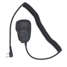 Schulter-Fernbedienungslautsprecher-Mikrofon PTT, kompatibel mit ICOM IC-V8 V85 IC-F20 F3 F4GS -CDSX