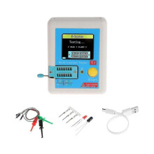 Lcr-t7 Neuer Transistortester TFT-Dioden-Trioden-Kapazitätsmesser Lcr-Esr-Messgerät Multifunktionste