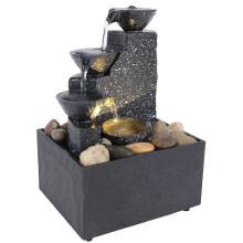 Home Office Desktop Kleiner Brunnen Glück Fließendes Wasser Ornamente Landschaft Dekoration Handwerk