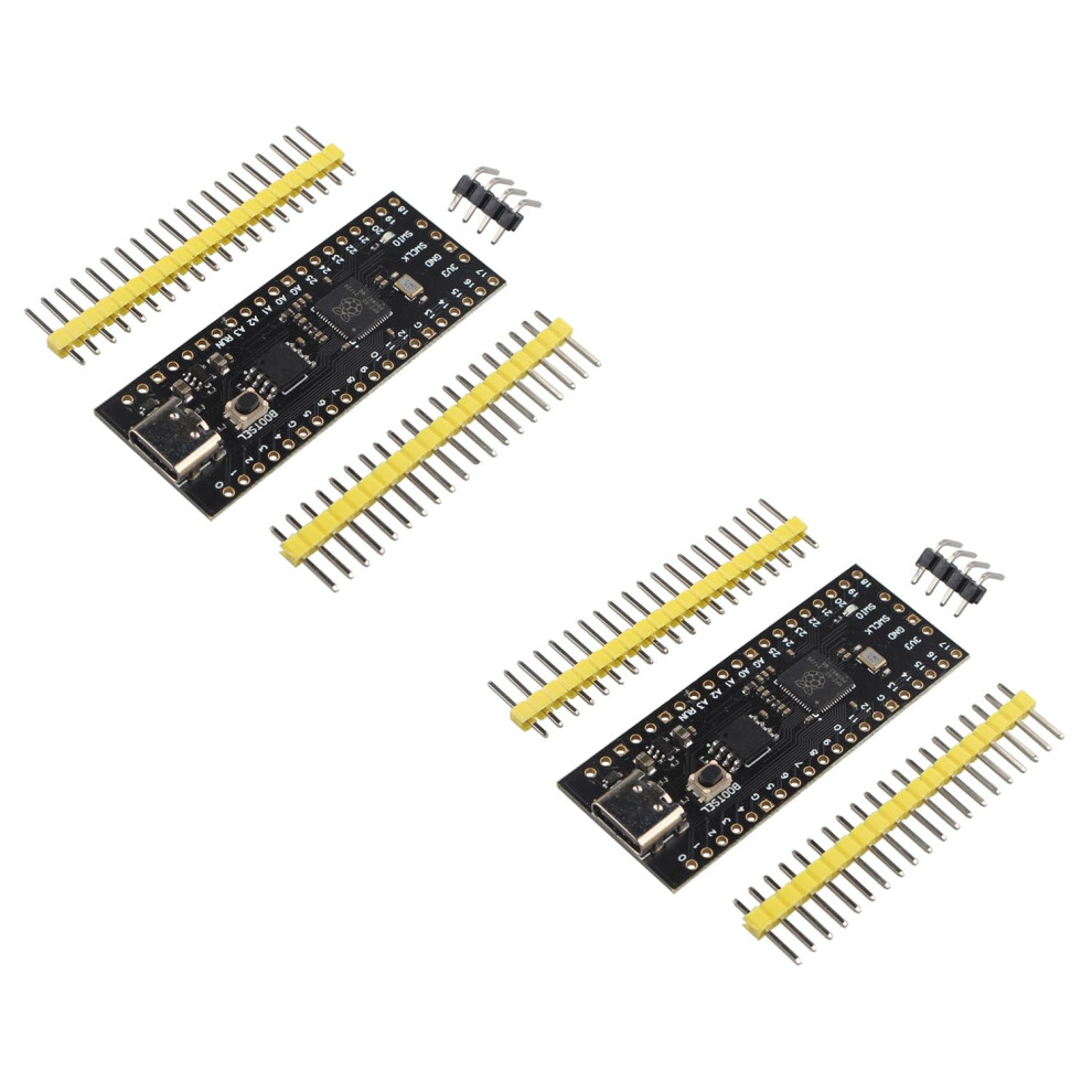 Rp2040 Core Board Usb-C Dual-Core Arm Cortex M0+ 16Mb Compatible With Raspberry Pi Pico Micropython C/C++ Pack Of 2 6482260868240