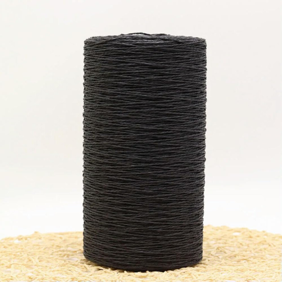 460 G Natural Summer Bast Yarn For Knitting And Crocheting, Ideal For Hats, Bags, And Baskets, Eco-Friendly Crafting Supplies 6038364468550