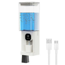 Mundwasserspender für Badezimmer, 700 ml intelligenter Mundwasserspender, automatische Mundspülung z