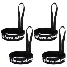 Pack of 4 Ski Glove Leads, Durable Wrist Bands, Safety Straps for Snowboard and Outdoor Sports Gloves
