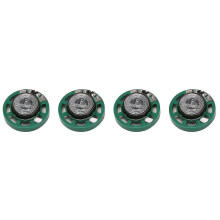 0,25 W 32 Ohm Kunststoff 4 Magnetlautsprecher mit 27 mm Durchmesser Grün + Silber-CHENG FU