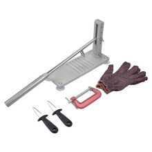 Edelstahl Oyster Opener Kit Meeresfrüchte Werkzeug Shell Opener Küche Zubehör Manuelle Opener für