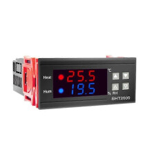 SHT2000 Temperatur-Feuchtigkeitsregler Thermostat Hygrostat Indoor Brau Inkubator Thermometer H-chen