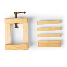 Engraved Tool Made of Pine Wood for Printing, Stone Stamp Carving, Decorative Handicrafts, Size 1