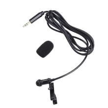 geeignet für MIC Lavalier-Mikrofon High-Definition-Klangqualität 3,5-mm-Stecker Kragenclip-Mikrofon