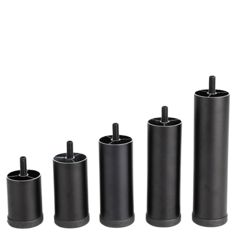 Adjustable Metal Furniture Legs Replacement 4Pcs 100Mm Black Aluminum Alloy For Coffee Tea Table Sofa Desk Cabinet Tv Stand 6038364469571