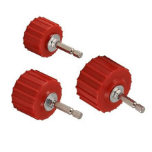 Kupferrohrreiniger 1/2 Zoll 3/4 Zoll 1 Zoll, Kupferrohrreiniger geeignet für Bohrer, 1/4 Zoll Sechsk