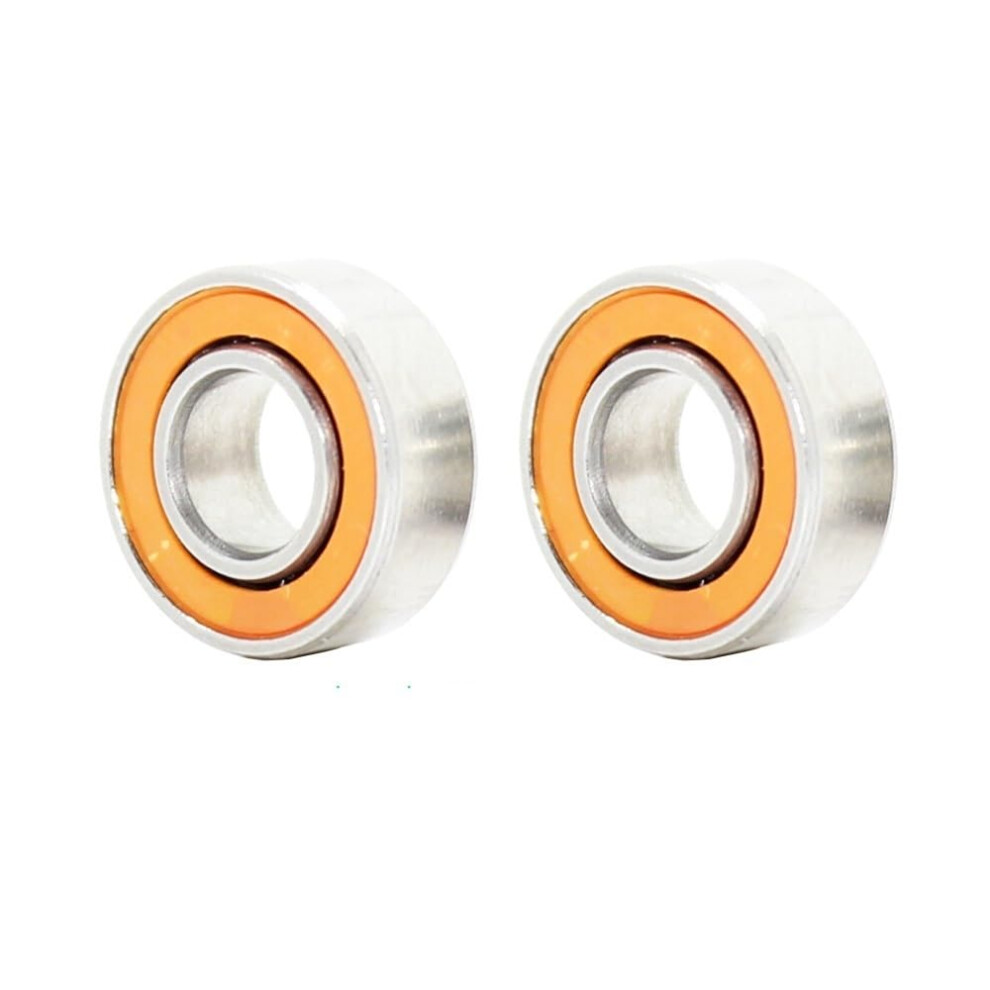 Sr2 2Os 1/8" X 3/8" X 5/32" Abec7 Stainless Steel Hybrid Ceramic R2 Ball Bearings Sr2c 6447073842528