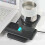 Coffee Cup Warmer Smart Constant Electric Mug Heating Pad Tea Water Milk Heated Cups Coaster with Wireless Charging Function 2