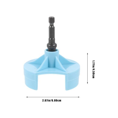 Blue Plastic Knitting Tool Adapter Quick Knit Machine Accessory 1