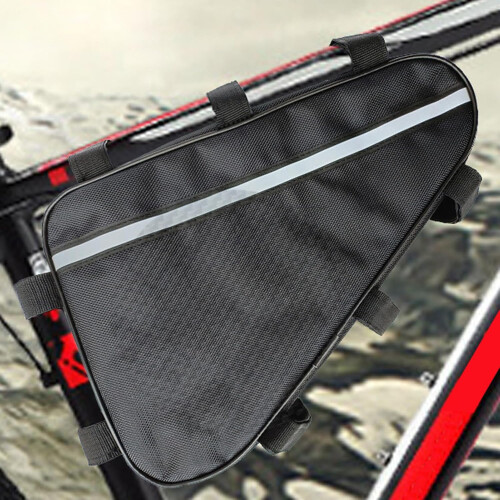 Electric Cycle Battery Bag - Waterproof Triangular Lithium Battery Storage Tray for E-Bike, Durable Battery Compartment 1