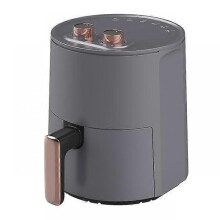 (Gray) 4.5L Air Fryer Without Oil Home Cooking New Multifunctional Intelligent Electric Oven Fryer Gift