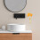 Toothbrush Holders Wall Mounted No Punch Plastic Blue 4pcs 4