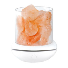(A) Anime Cute Room Decor LED Nightlights Himalayan Salt Lamp Aromatherapy Crystal Salt Lights Colorful LED Night Lamp For Bedroom