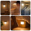 (White) Motion Sensor Led Light Usb Charging Square Lamp for Bedroom Kitchen Stair Hallway Wardrobe Cupboard Lighting 3