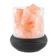(B) Anime Cute Room Decor LED Nightlights Himalayan Salt Lamp Aromatherapy Crystal Salt Lights Colorful LED Night Lamp For Bedroom