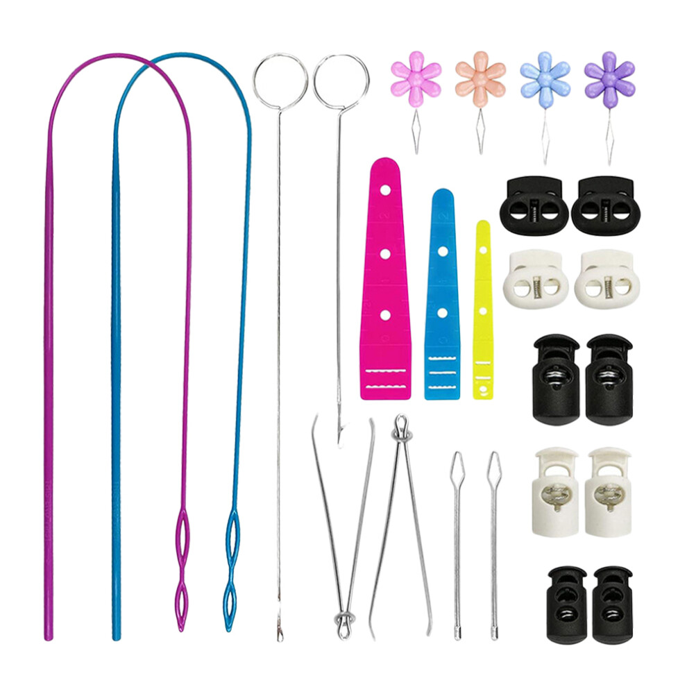 Raindrops Sewing Tool Drawstring Threader Tool Assorted Color 1 Set-image-OPC-PJWHBKR-NEW