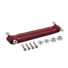 Durable Red Leather Handle Strap for Guitar Amp Speaker Cabinet