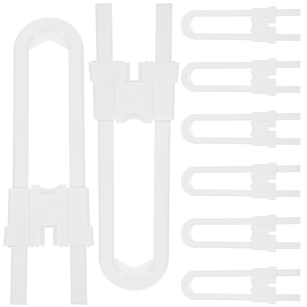 8Pcs Baby Safety Lock Security Lock Lock Abs Child Villcase