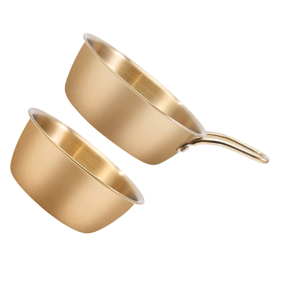 Raindrops 1 Set Sauce Bowls Golden 4.13x4.13x1.41in For Kids-image-OPC-PJWHNV6-NEW