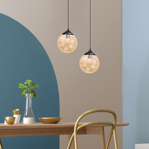 Light Replacement Shades Glass Lampshade Gold 1pack 1