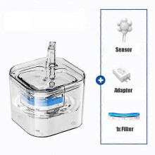 Automatic Cats Water Feeder Sensor Drinker Cat Water Fountain Filter  for Pet Water Dispenser Auto Drinking Fountain for Cats