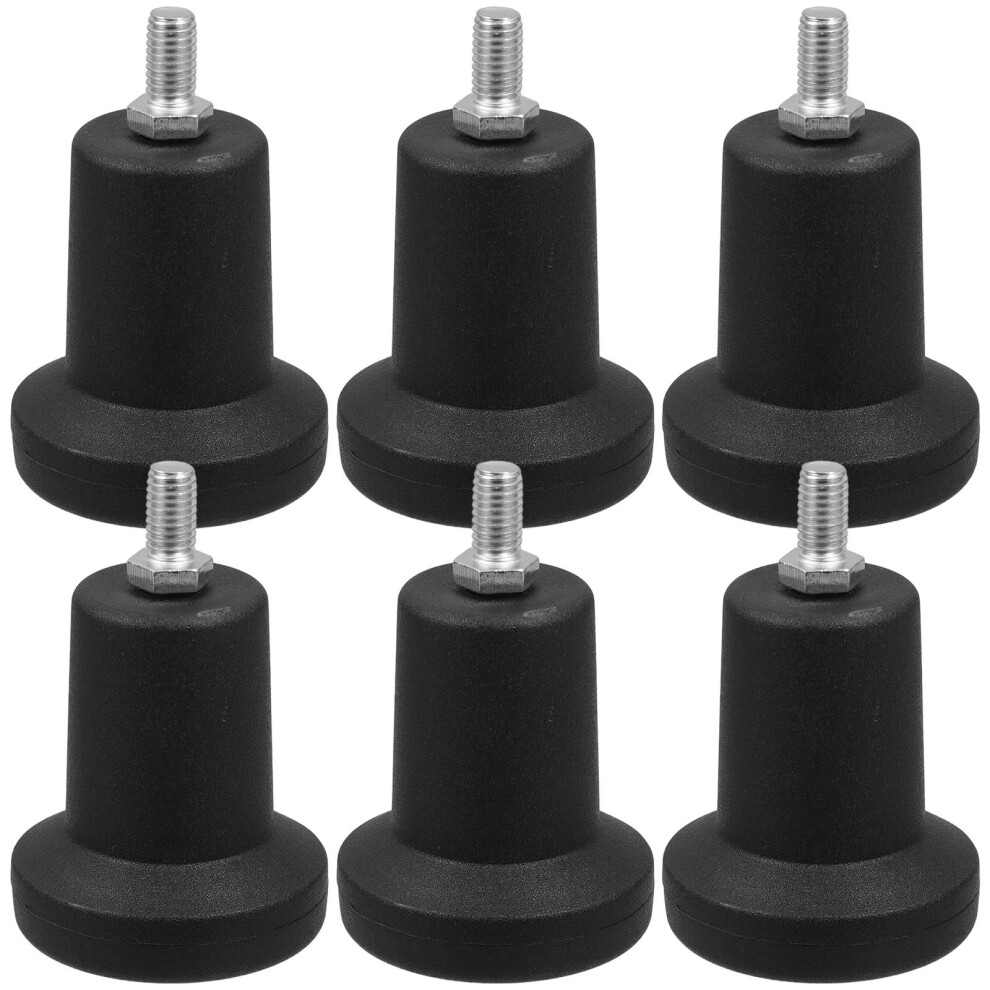 Chair Feet Pads Plastic Multi 6Pcs Back To School 3061505859811