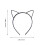 20pcs Cat Ears Headband Plastic Hair A084 3