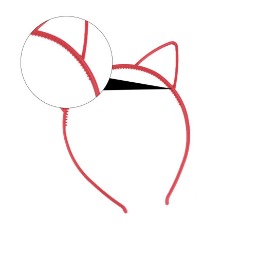 20pcs Cat Ears Headband Plastic Hair A084 1