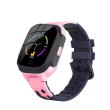 (pink) 4G Smart Watch LT25  Kid Phone Watch Waterproof children Smartwatch SOS GPS Tracker Video Call kids watch Temperature Y95 LT21