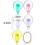 6pcs Colorful Point Drill Pen Scroll Wheel Easy 5D Diamond Painting Fast Roller 5