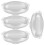 10Pcs Clear Acrylic Vr Headset Lens for 3D Glasses Replacement DIY Kit 2