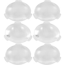 10Pcs Clear Acrylic Vr Headset Lens for 3D Glasses Replacement DIY Kit