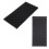 2pcs Rectangular Coffee Mat For Kitchen Counter Black Pvc 11