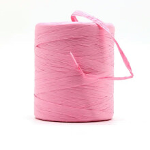 Raffia Twine 180m Roll Organic Straw Yarn for Knitting Summer Hats, Bags, Gift Wrapping, Binding Twine