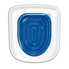 (blue) Toilet Pet Upgrade Cat Toilet Trainer Reusable Training Toilet for Cats Plastic Training Set Cat Litter Box Mat Accessories