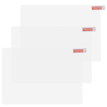 3 Pcs Tempered Glass Screen Cover Protector Clear Transparent