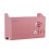 (Pink) Wall-Mounted Wireless Wifi Router Shelf ABS Plastic Storage Box Cable Power Bracket Organizer Box for Media Boxes Game Console 1