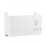 (White) Wall-Mounted Wireless Wifi Router Shelf ABS Plastic Storage Box Cable Power Bracket Organizer Box for Media Boxes Game Console 1