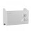(Grey) Wall-Mounted Wireless Wifi Router Shelf ABS Plastic Storage Box Cable Power Bracket Organizer Box for Media Boxes Game Console 1