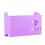 (Purple) Wall-Mounted Wireless Wifi Router Shelf ABS Plastic Storage Box Cable Power Bracket Organizer Box for Media Boxes Game Console 1