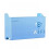 (Light blue) Wall-Mounted Wireless Wifi Router Shelf ABS Plastic Storage Box Cable Power Bracket Organizer Box for Media Boxes Game Console 1